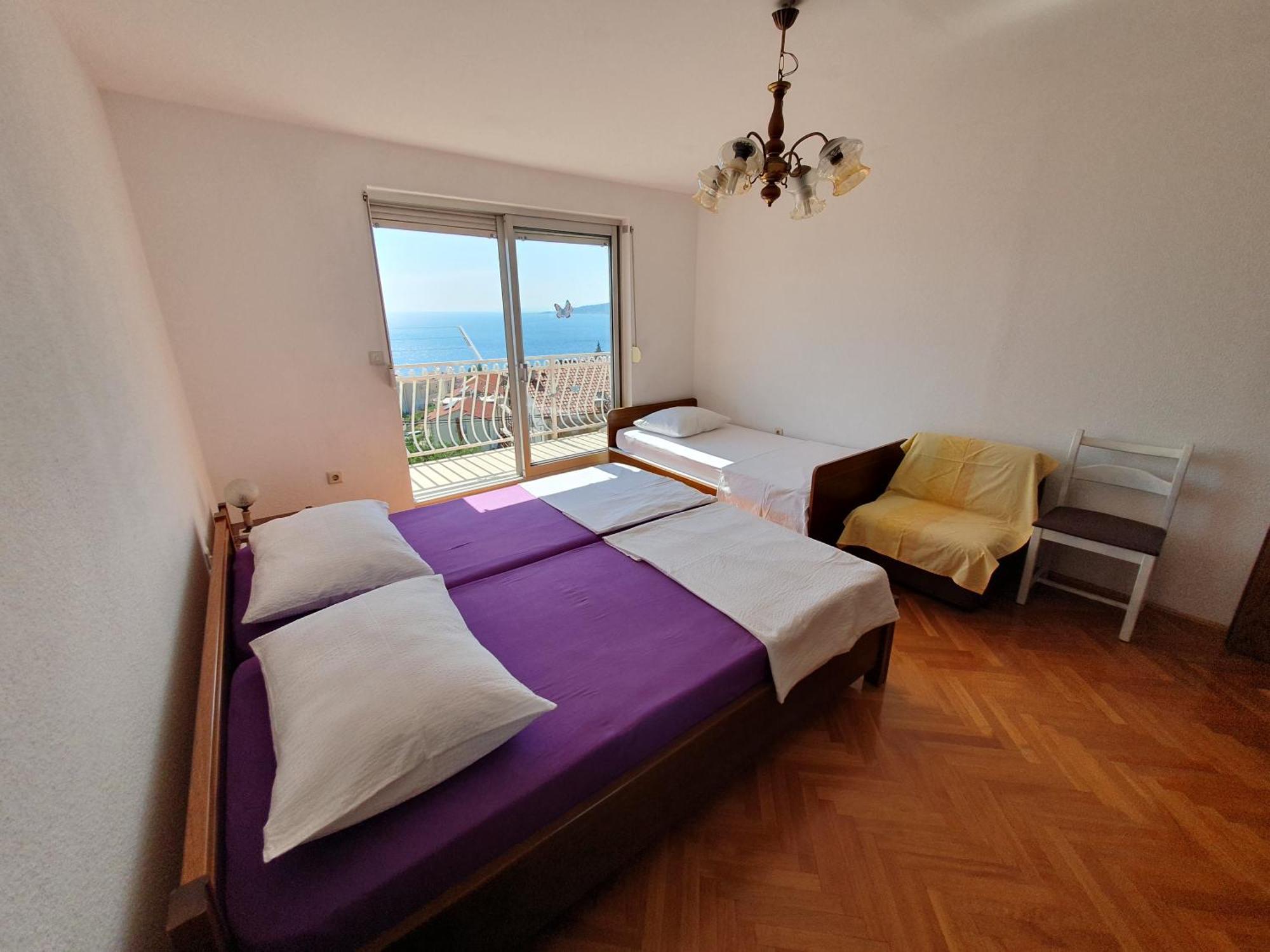 Apartmani Miljak オミシュ エクステリア 写真