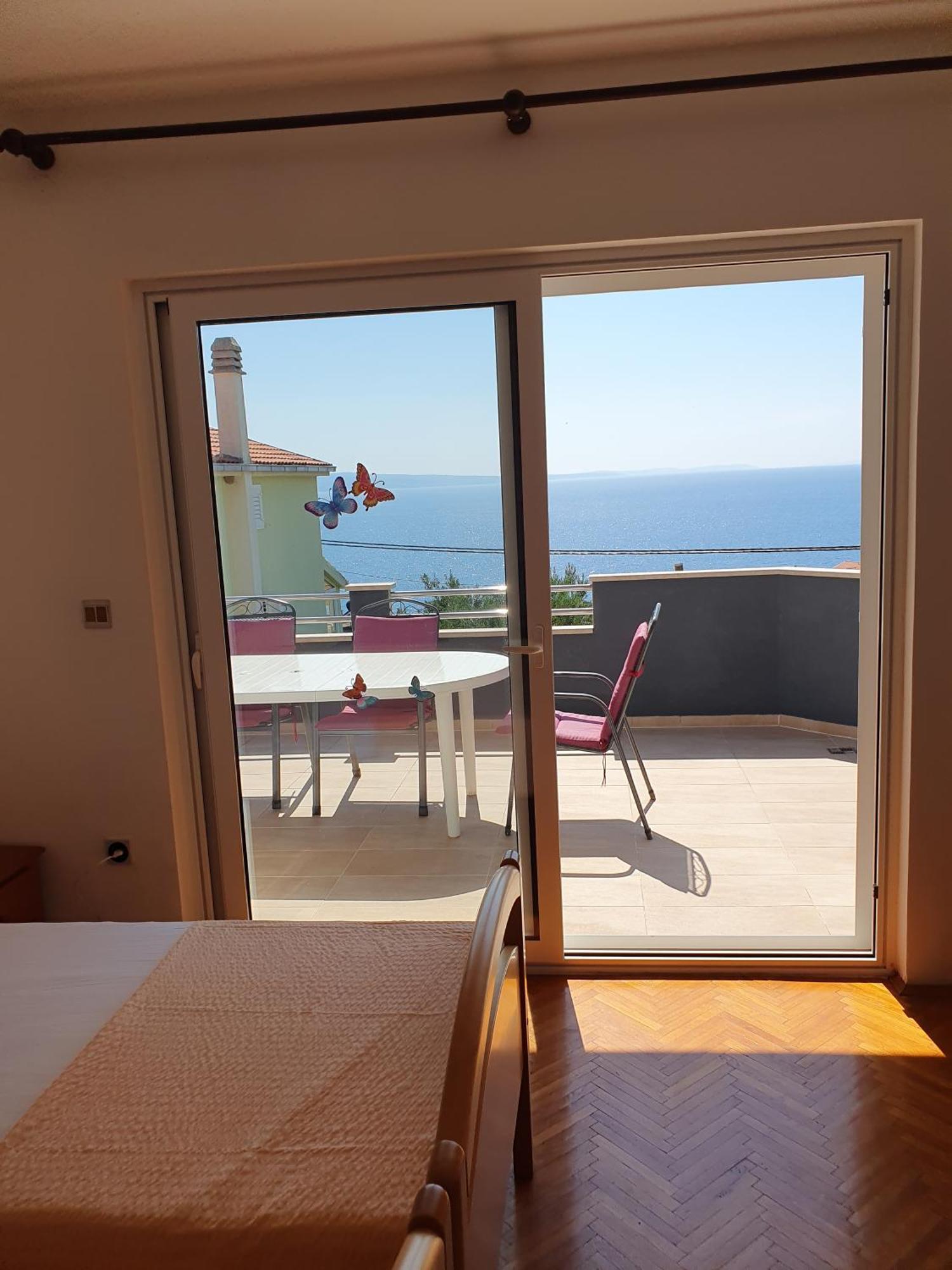 Apartmani Miljak オミシュ エクステリア 写真