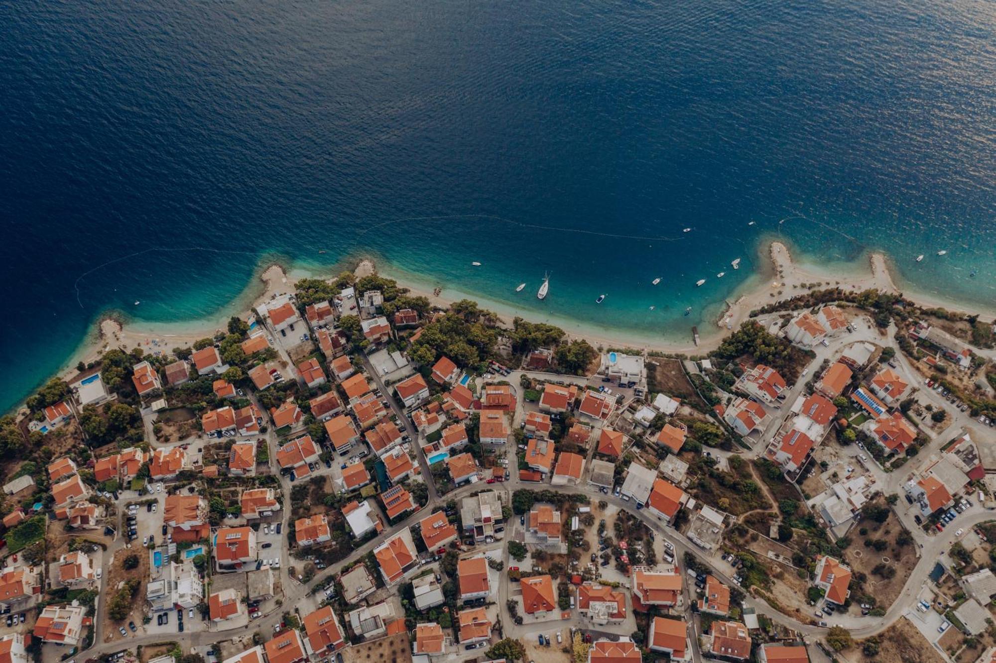 Apartmani Miljak オミシュ エクステリア 写真